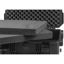 Maleta Rígida Estanca con Espuma Cortada para Pistolas y Complementos 46.5X35x20cm. - Nimrod - Imagen 6
