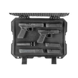 Maleta Rígida Estanca con Espuma Cortada para Pistolas y Complementos 46.5X35x20cm. - Nimrod - Imagen 8