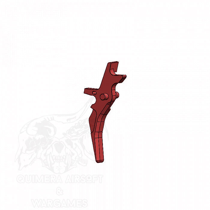 Gatillo CNC AR15 N - RetroArms - Rojo