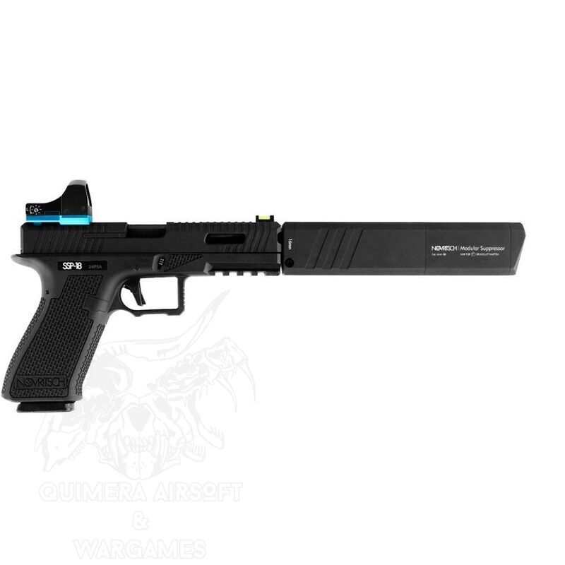 Alternative view of Modular Suppressor V2 16mm CW- Novritsch