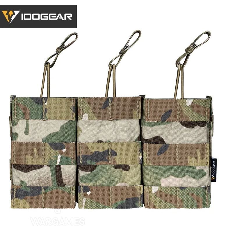 Triple Open Top M4 Mag Pouch Mod.2 Idogear -