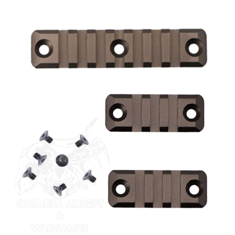 Set de railes de Aluminio para Geissele 416 -