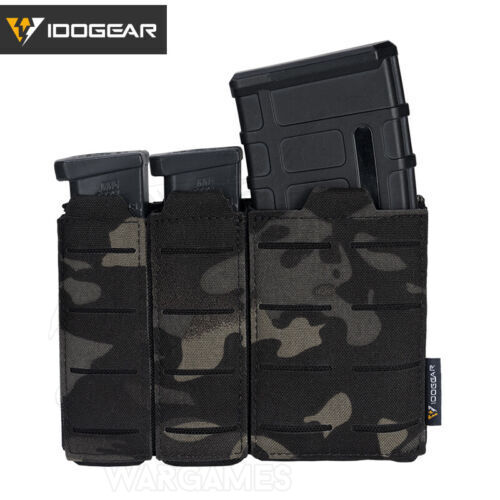 LSR Combined Triple Mag Pouch Idogear -