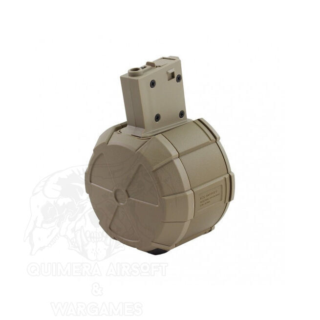 Cargador Drum para M4 1800bbs ICS