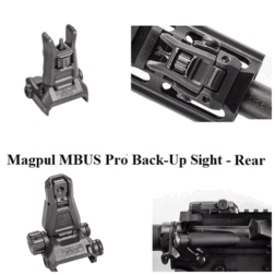 Alzas abatibles tipo MBUS Pro - Imagen 6
