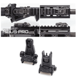 Alzas abatibles tipo MBUS Pro - Imagen 5