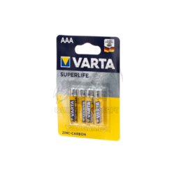 Pilas AAA Superlife 1,5V - Pack de 4unds - Varta