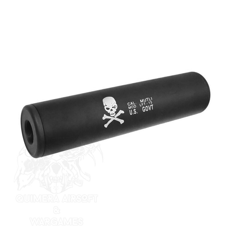 Silenciador Skull 130x35mm Cyma