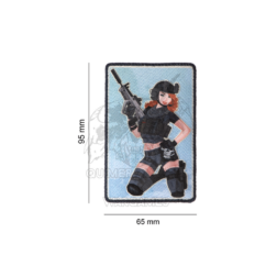 Alternative view of Parche PVC Pinup Girl Black Ops - Airsoftology