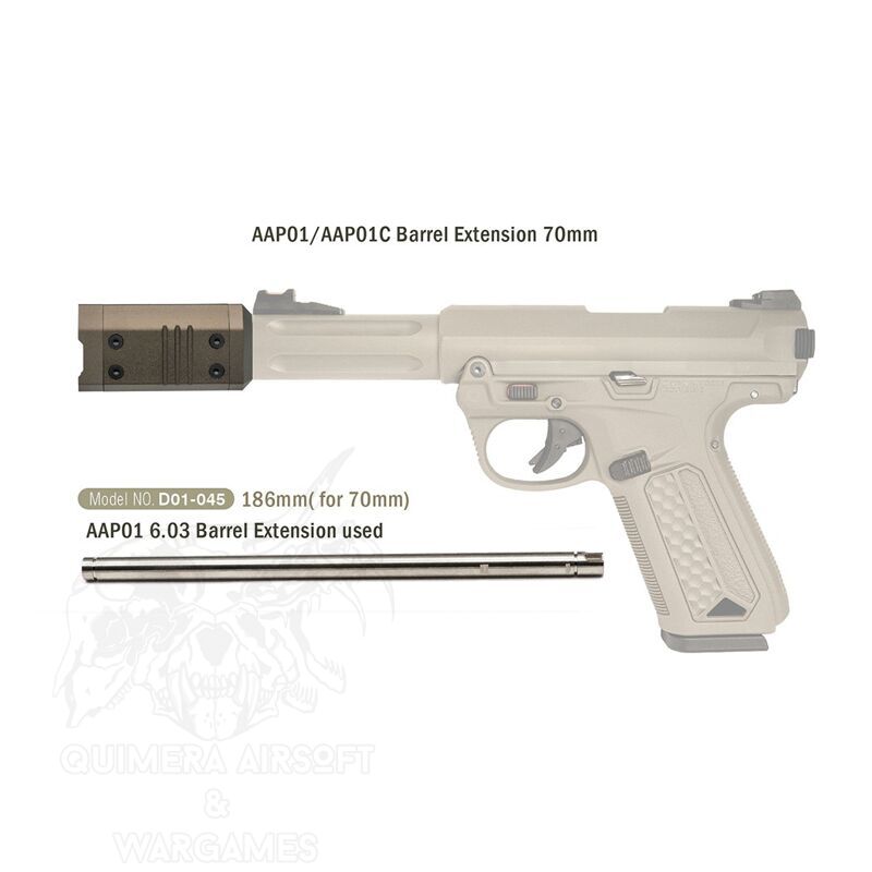 Alternative view of Extensor de cañón 70mm. para AAP-01 Action Army -