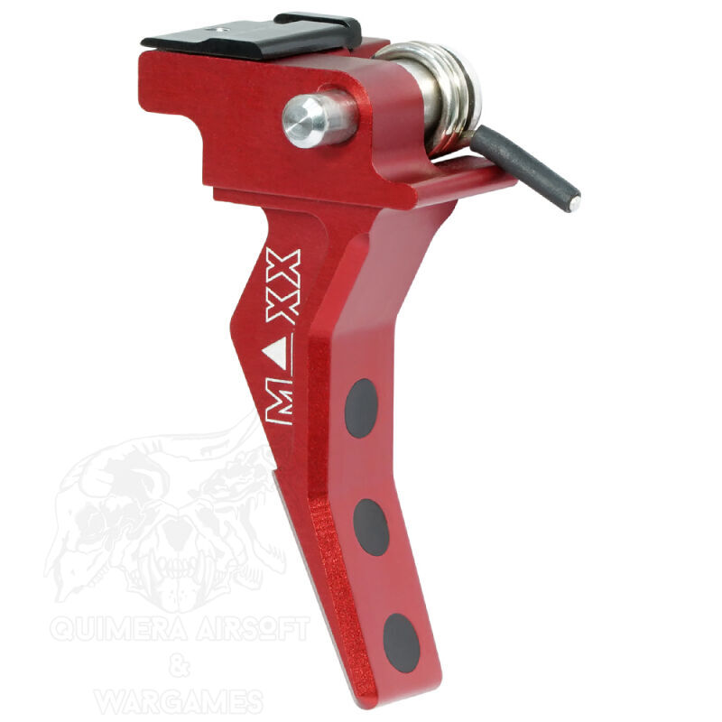 Alternative view of Gatillo Speed Aluminio CNC Tipo B Scorpion EVO3 Maxx Model - Rojo