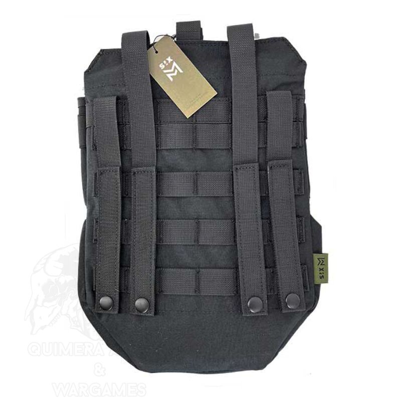 Alternative view of Assault Back panel triple pouch + pouch multifuncion - Sixmm -
