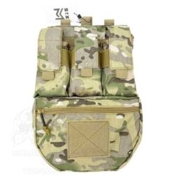 Assault Back panel triple pouch + pouch multifuncion - Sixmm -