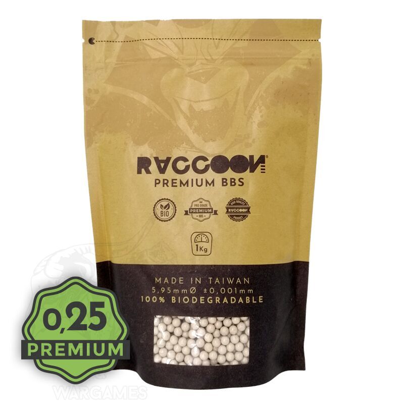 Premium BIO 0.25gr 1Kg. - Raccoon