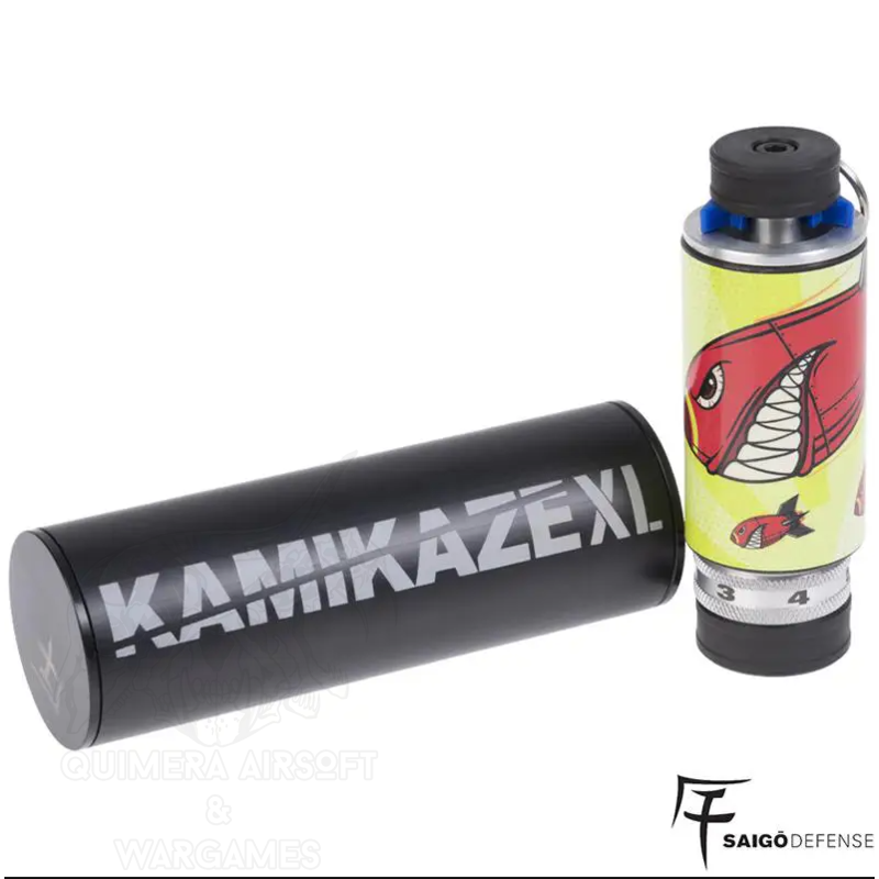 Kamikaze KBoom XL Granada Pirotécnica 9mm Saigo - Amarillo