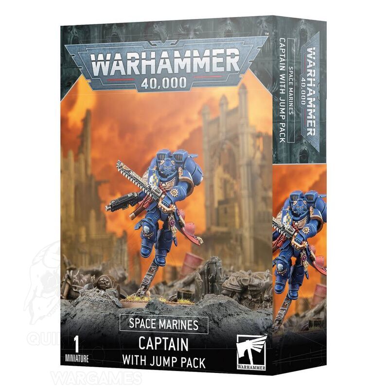 Capitán con Propulsor de Salto - Space Marines