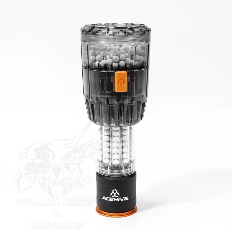 Pack Acehive 2 Granadas 40mm de 80bbs con Spawner Speedloader - Acetech - Imagen 3