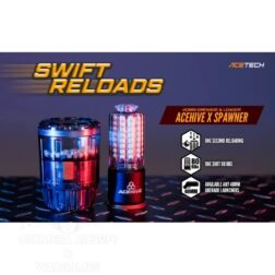 Pack Acehive 2 Granadas 40mm de 80bbs con Spawner Speedloader - Acetech - Imagen 9