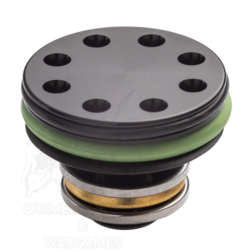 CNC ERGAL double o-ring ball bearing AEG Piston Head - FPS Softair