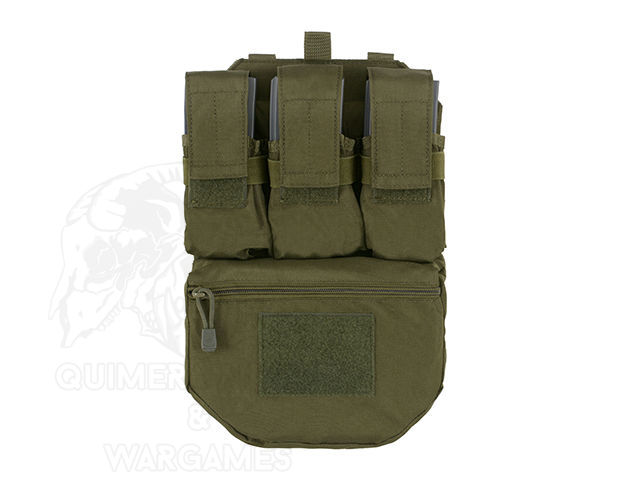 Assault Back panel triple pouch y pouch multifuncion 8Fields