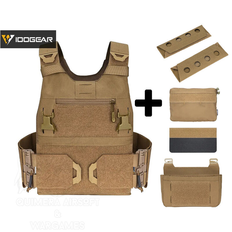 Chaleco Tactico Tipo Ferro Slickster COMBO Idogear