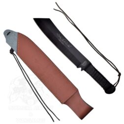 Cuchillo de Caza Rambo IV H29cm. con funda de Cuero - Imagen 4