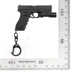 Llavero Glock Con Linterna Con Piezas Móviles - Negro - Imagen 7