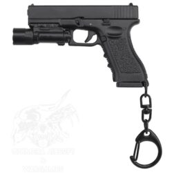 Alternative view of Llavero Glock Con Linterna Con Piezas Móviles - Negro