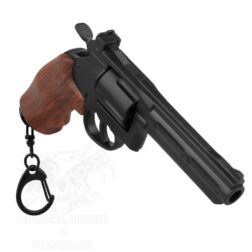 Llavero Revolver Con Piezas Móviles - Negro - Imagen 4