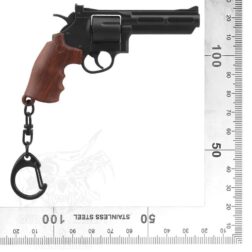 Llavero Revolver Con Piezas Móviles - Negro - Imagen 7