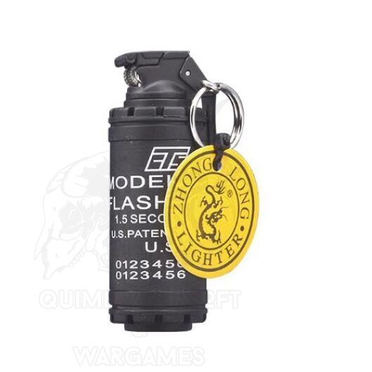 Llavero Granada Flashbang FBG con mechero