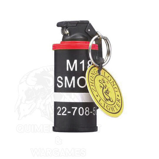 Llavero Granada Humo M18 con mechero