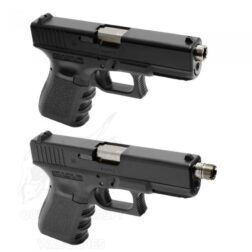 Cañon externo con rosca para Glock 19 Marui Gen.3 Nine Ball - Plata - Imagen 3