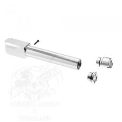 Cañon externo con rosca para Glock 19 Marui Gen.3 Nine Ball - Plata