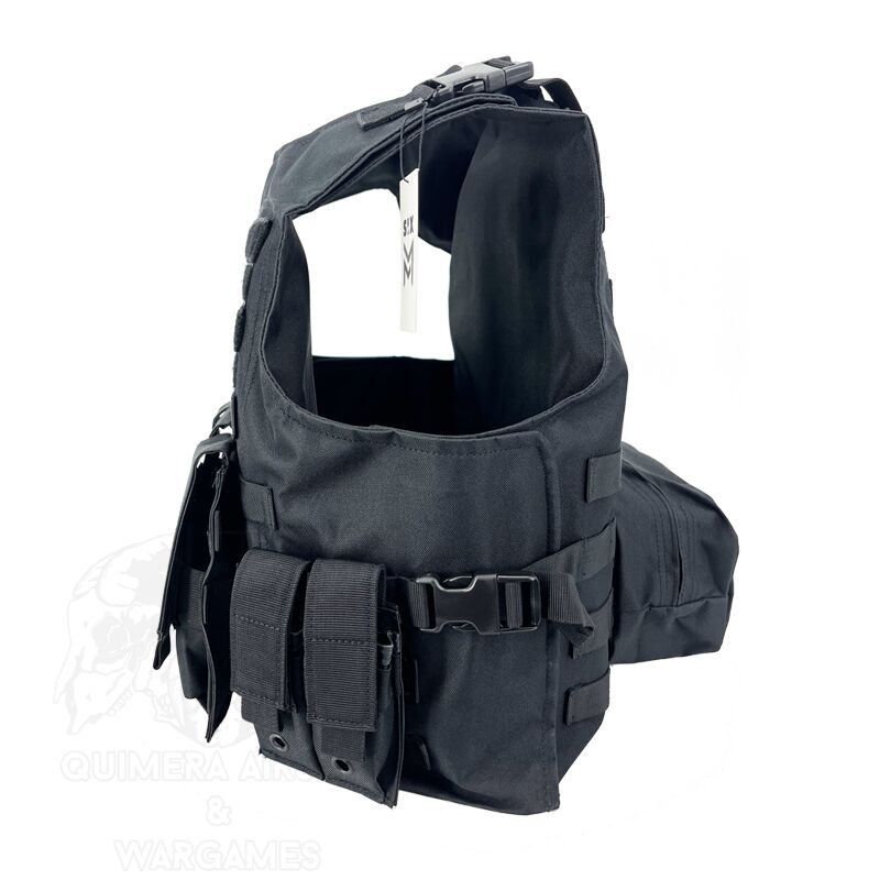 Chaleco FSBE SIXMM - Negro - Imagen 2