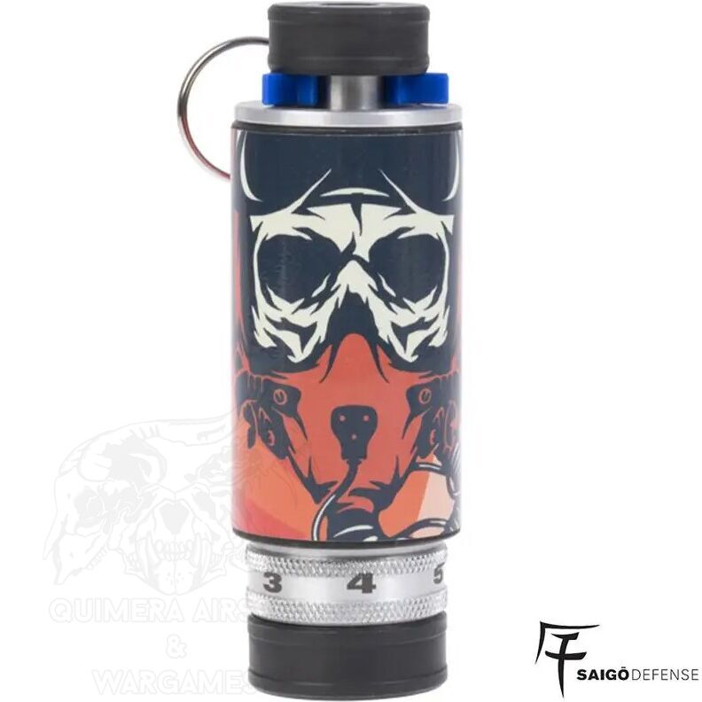 Alternative view of Kamikaze KBoom XL Granada Pirotécnica 9mm Saigo - Naranja