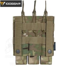Alternative view of Triple Mag Pouch para Mp5 y SMG Idogear - Multicam