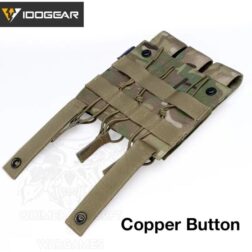 Triple Mag Pouch para Mp5 y SMG Idogear - Multicam - Imagen 3