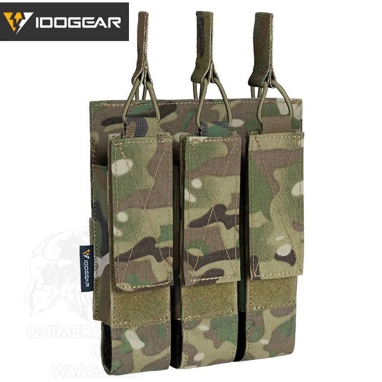 Triple Mag Pouch para Mp5 y SMG Idogear - Multicam