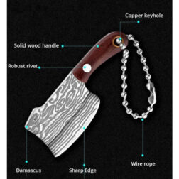 Llavero Mini Cuchillo Carnicero Mod.4 - Imagen 6