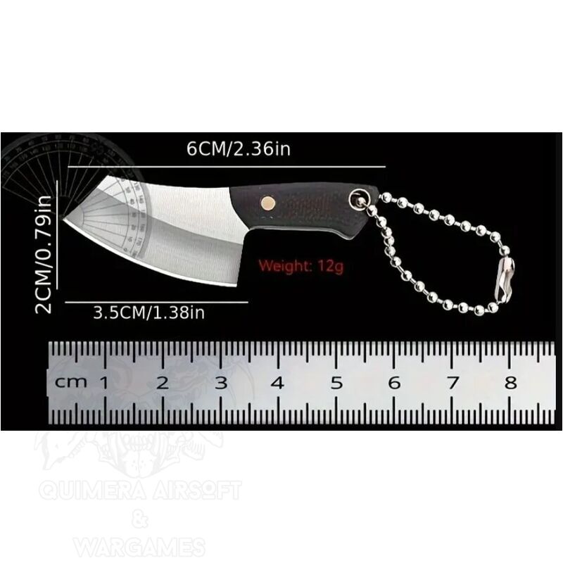 Alternative view of Llavero Mini Cuchillo Carnicero Mod.7