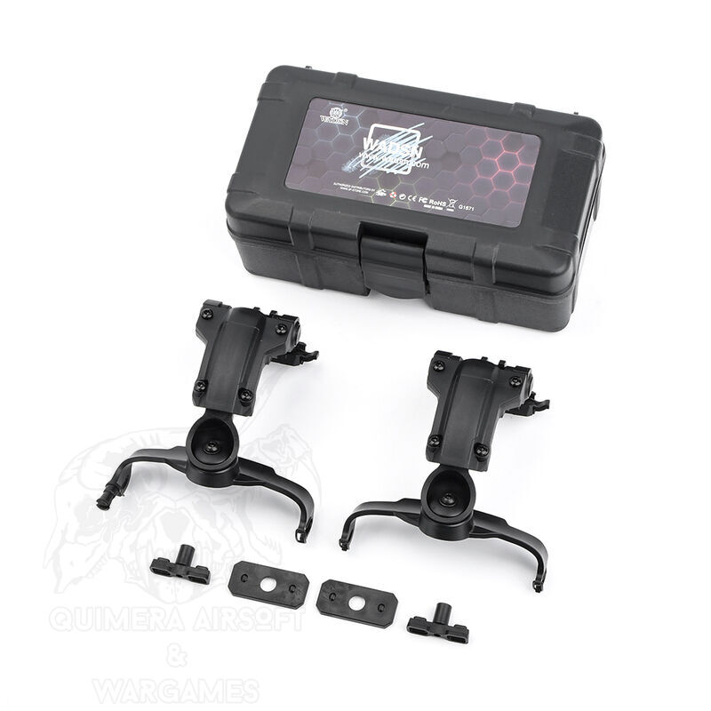 Alternative view of Helmet Rail Mount Kit Picatinny para COMTA WADSN - Negro