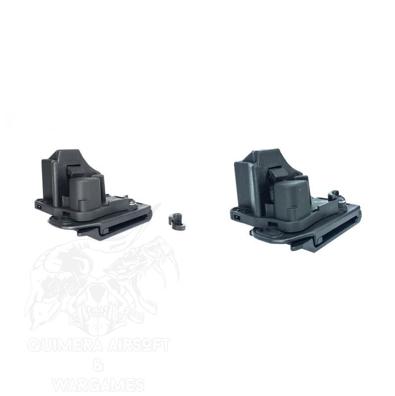 Alternative view of Pistolera de Extracción Lateral para Glock CTM - Negro