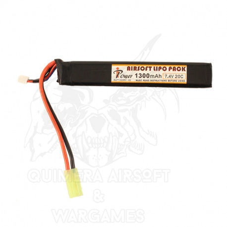 Bateria Lipo 7,4V 1300mAh 20c Tamiya IPower