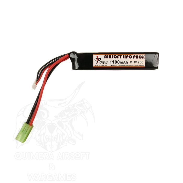 Bateria Lipo para Tubo de M4 11,1V 1100mAh 20c Tamiya IPower