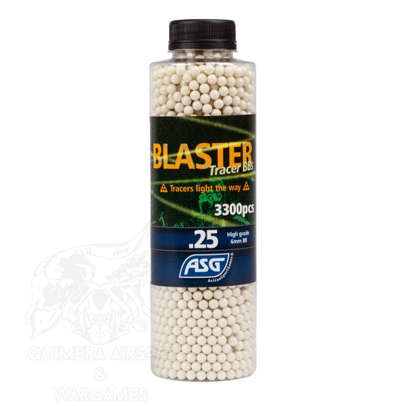 0.25gr. Open Blaster Bio Tracer 3300rds ASG - Verde