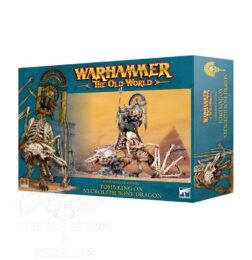 Tomb King on Necrolith Bone Dragon - Tombs Kings of Khemri