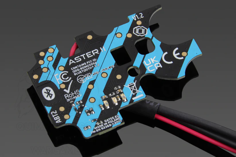 Alternative view of Gatillo electronico ASTER II V2 Expert con Quantum Trigger 2 Cableado trasero Gate