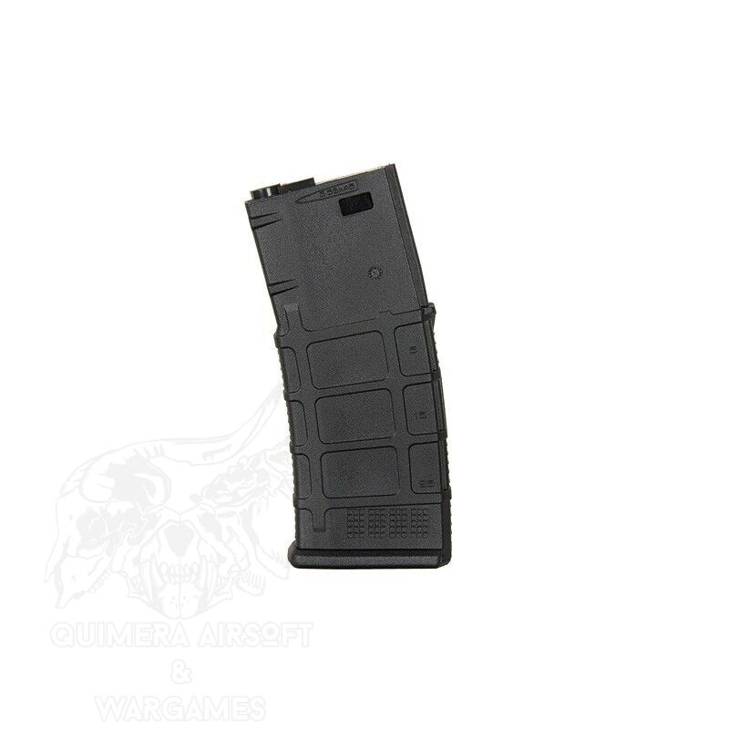 Cargador Mid-Cap tipo PMAG para M4 120Bbs E&C - Negro