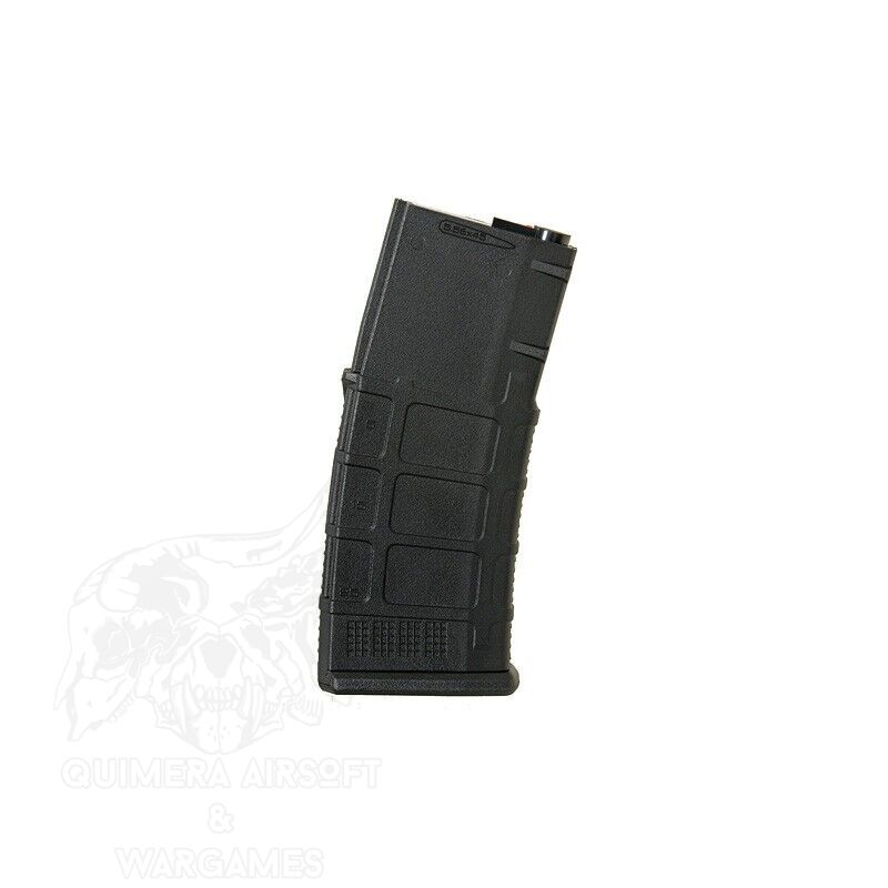 Alternative view of Cargador Mid-Cap tipo PMAG para M4 120Bbs E&C - Negro